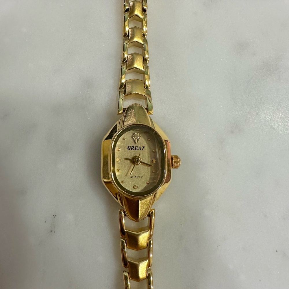 Gold watch